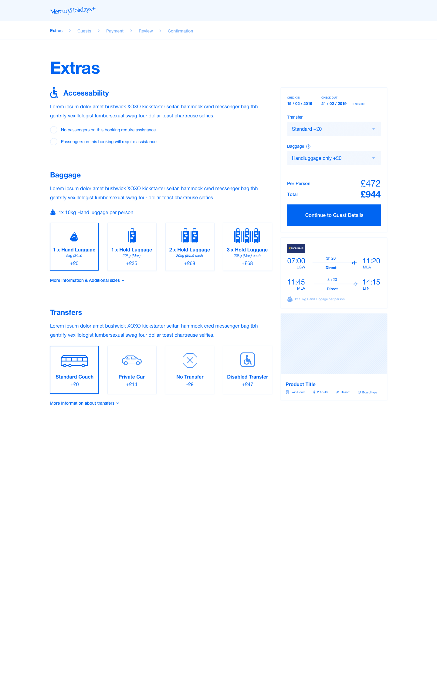 Wireframe for Mercury